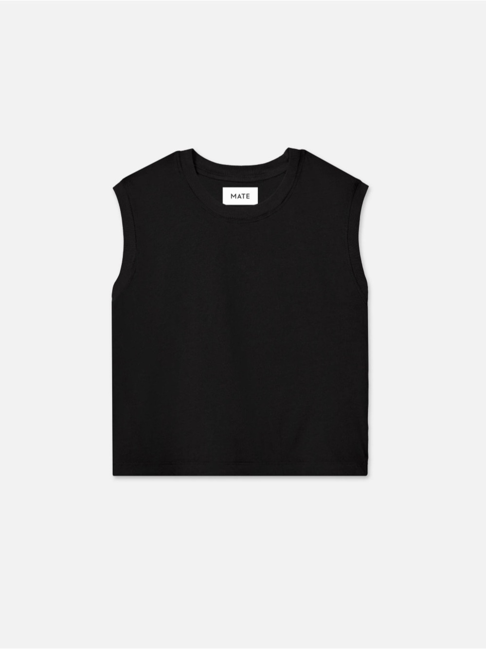 NWT Mate the Label Organic Cotton Muscle Tank Sz L